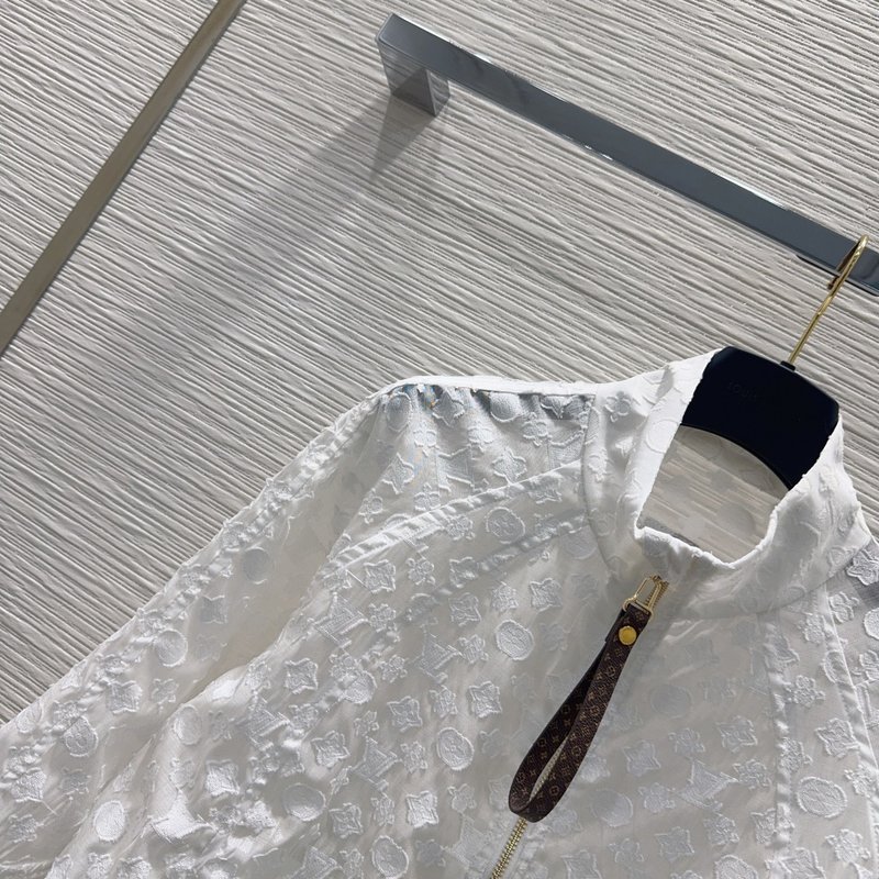커스텀 자카드 컷오프 소재 숏 자켓 001-233422