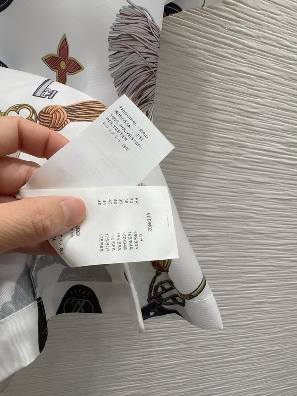 루이비통 빈티지 프린트 잠옷 3 점 세트 홈웨어 001-233446