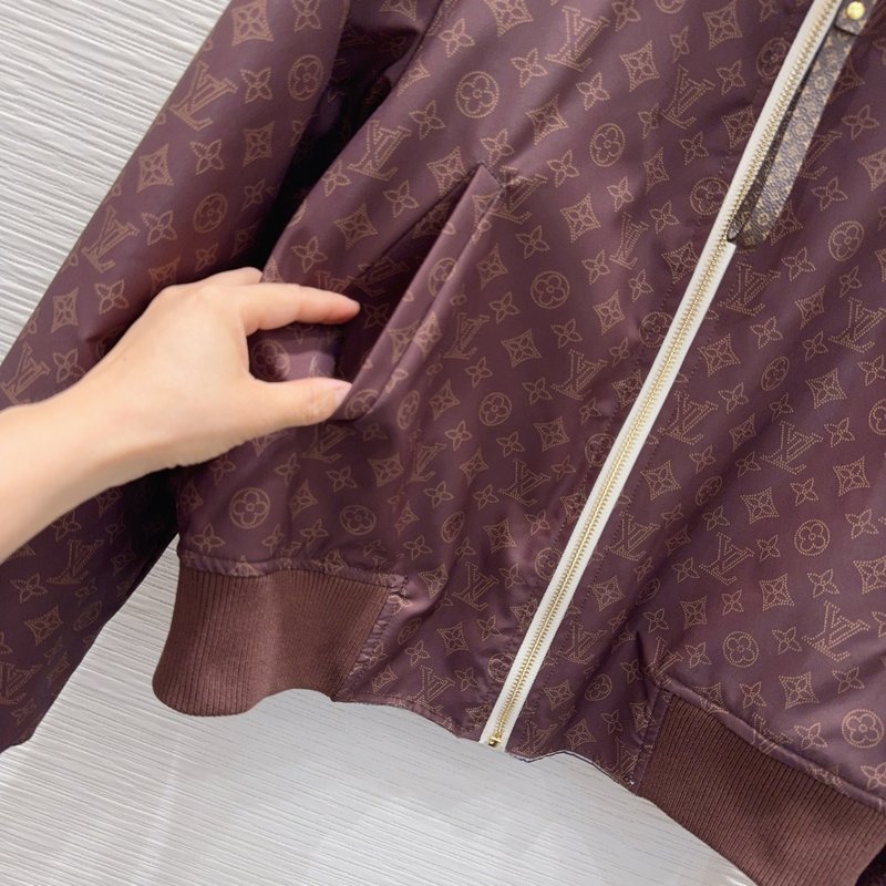 루이비통 양면 착용 프린팅 자켓 아우터 001-233458