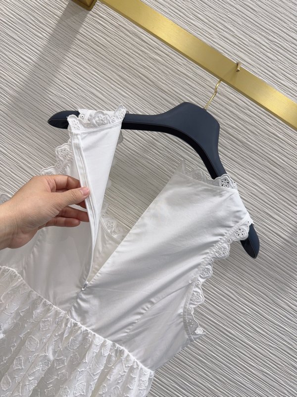 커스텀 자카드 컷팅 원피스 001-233510