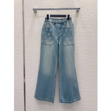루이비통 빈티지 워싱 데님 롱팬츠 001-233553