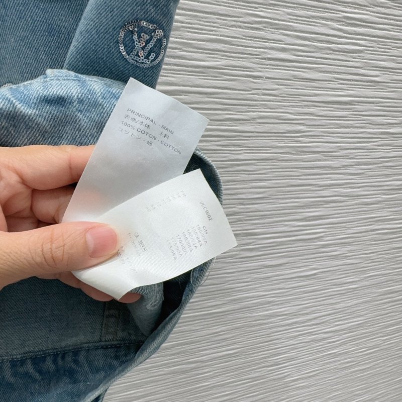 루이비통 빈티지 워싱 데님 조끼 001-233554