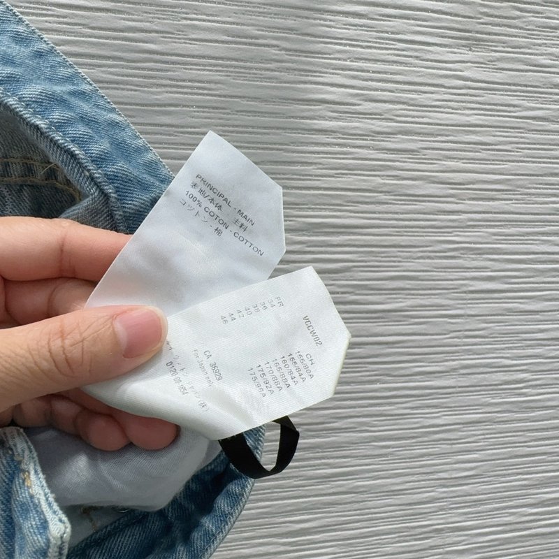 루이비통 빈티지 워싱 데님 숏팬츠 001-233564