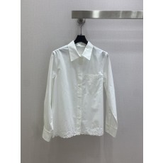 자수 칼라 긴팔 셔츠 001-233567