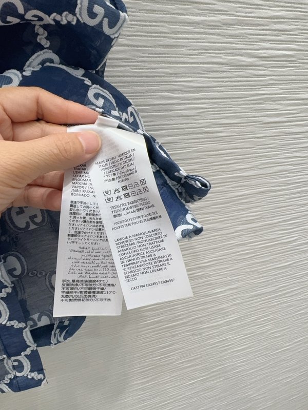루이비통 블루 체크 민소매 원피스 001-233569