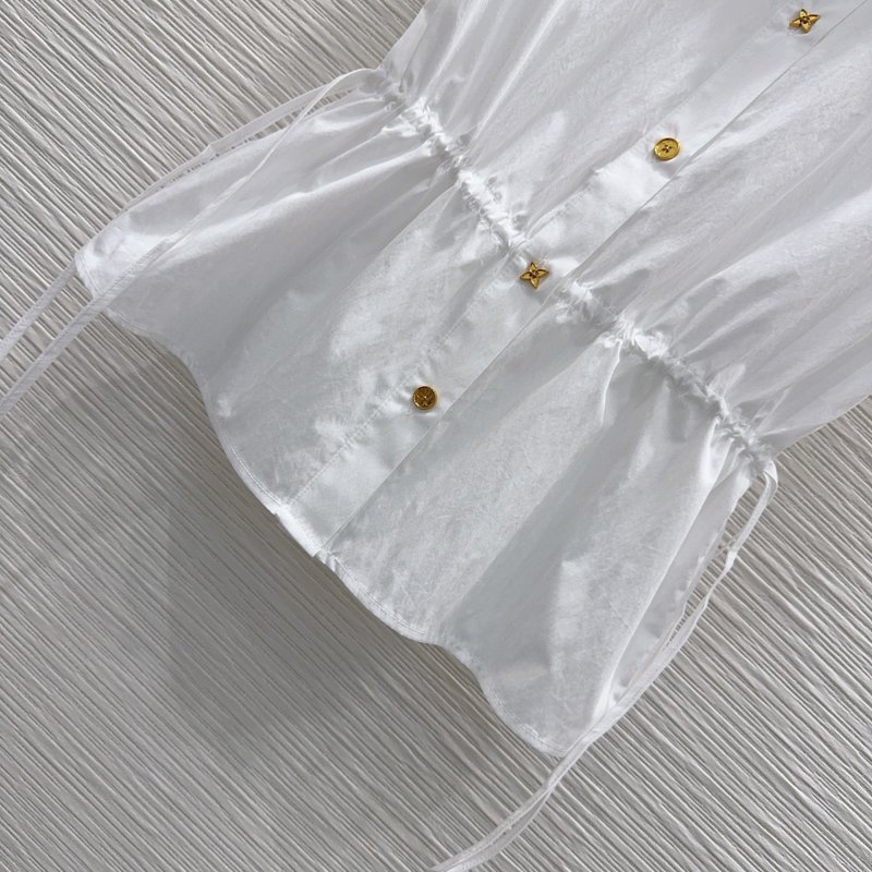루이비통 2026SS 스탠딩 칼라 셔츠 001-233577