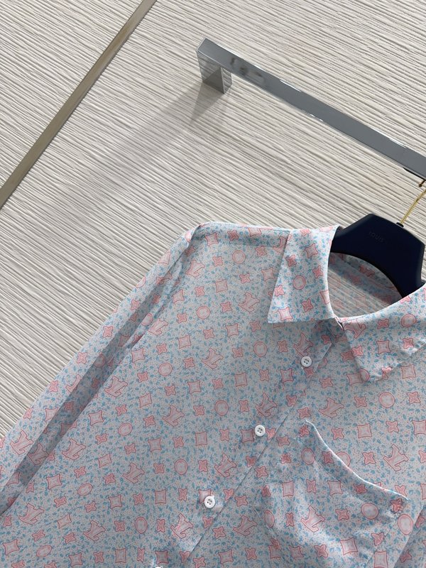 루이비통 시스루 패션 셔츠 001-233579