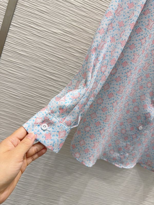 루이비통 시스루 패션 셔츠 001-233579