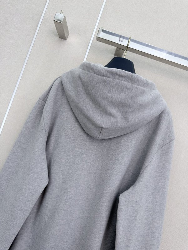 루이비통 자수 로고 후드 집업 후디 001-233583