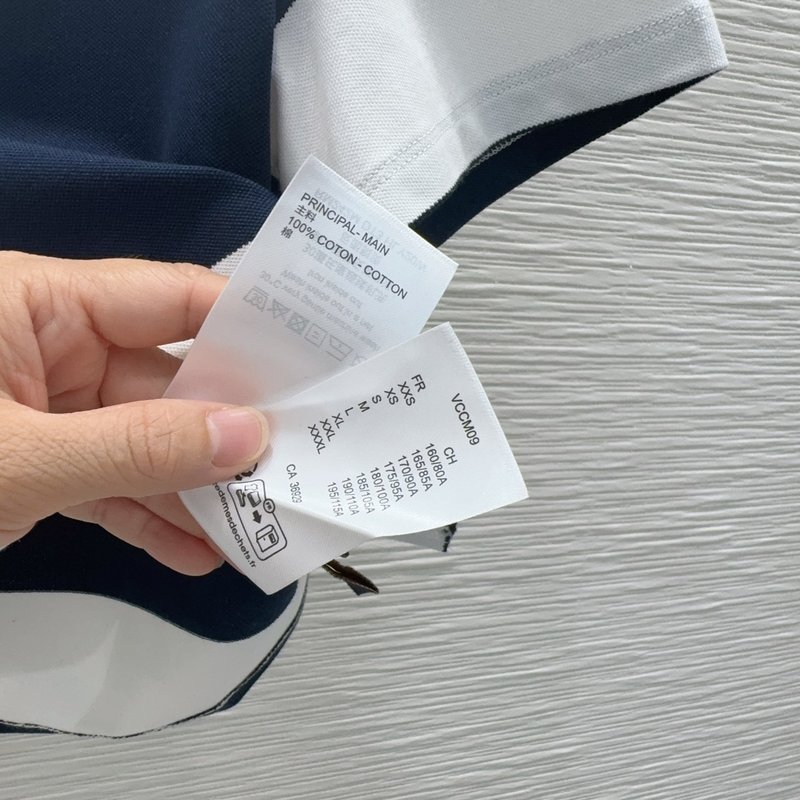 레트로 스트라이프 반팔 폴로 셔츠 001-233586