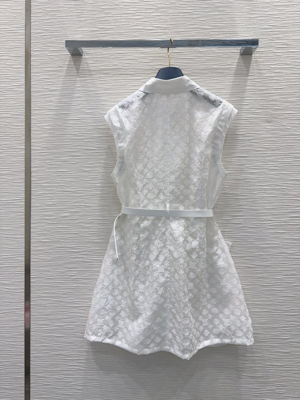 루이비통 뉴 스타일 패션 민소매 원피스 001-233595