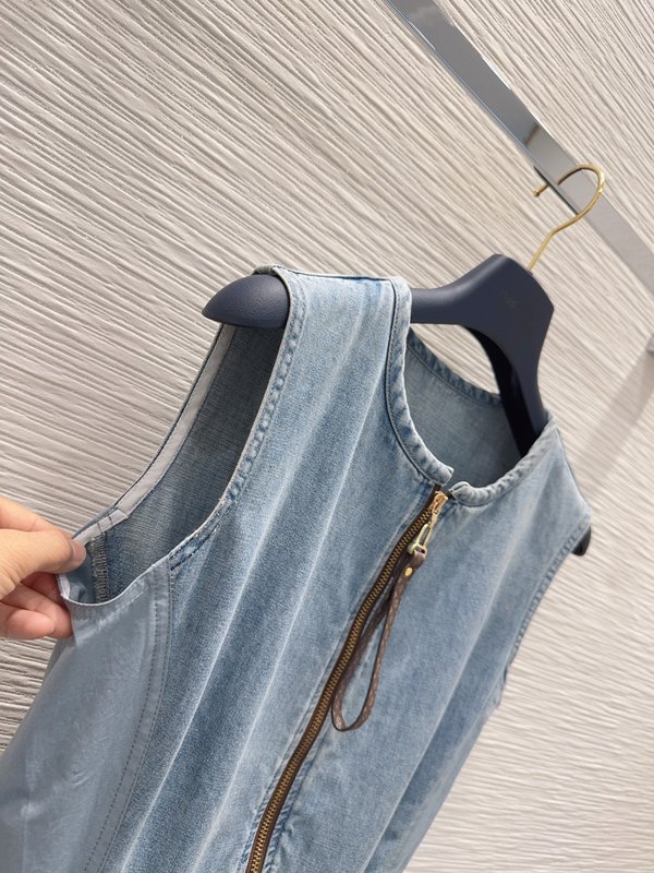 빈티지 워싱 데님 원피스 001-233603