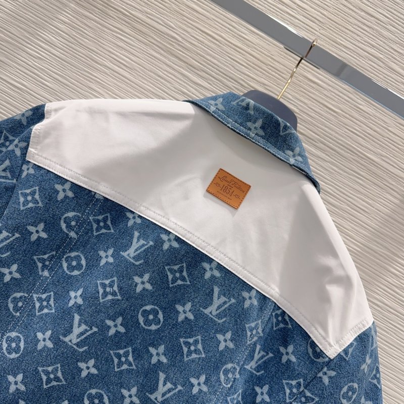 루이비통 스플라이스 데님 숏 자켓 001-233615