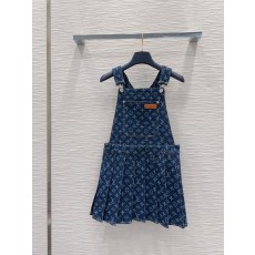 루이비통 데님 오버롤 원피스 001-233640