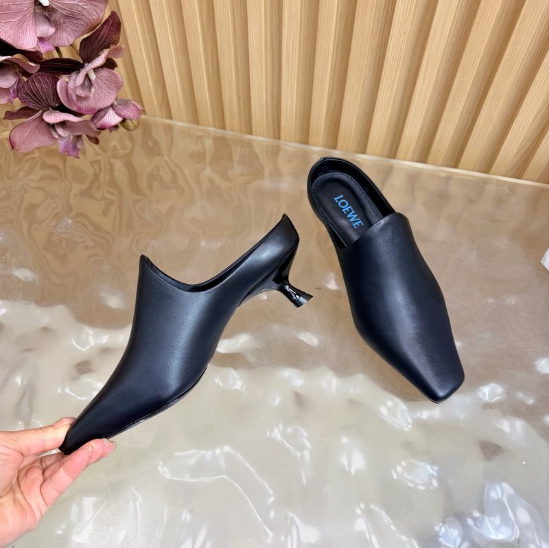 로에베 뉴발 무슬 힐 샌들 001-233692