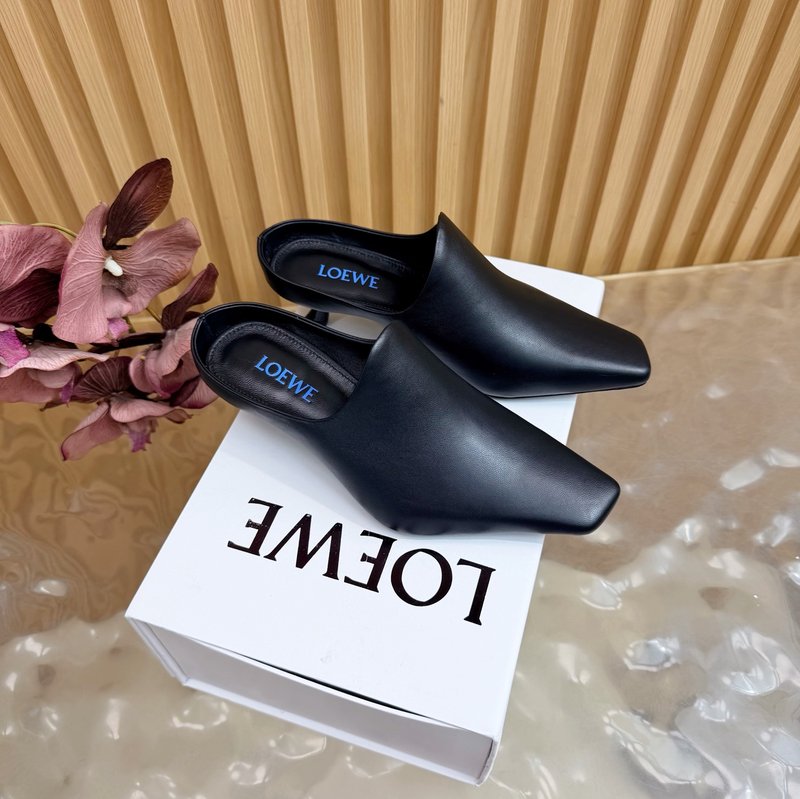 로에베 뉴발 무슬 힐 샌들 001-233692