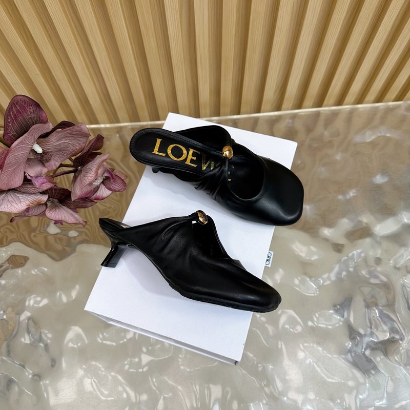 로에베 캣힐 뮬 여성용 001-233697