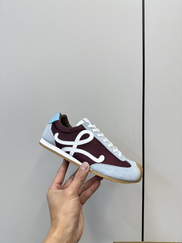 로에베 스포츠화 스웨이드 메쉬 스니커즈 001-233710