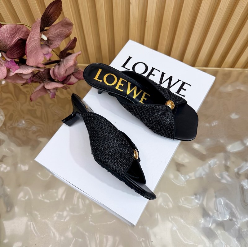 로에베이 캣힐 뮬 여성용 신발 001-233722