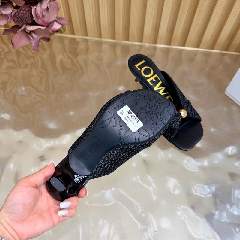 로에베이 캣힐 뮬 여성용 신발 001-233722