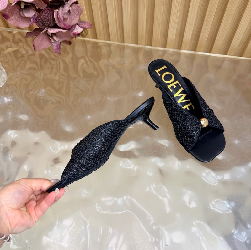 로에베이 캣힐 뮬 여성용 신발 001-233722