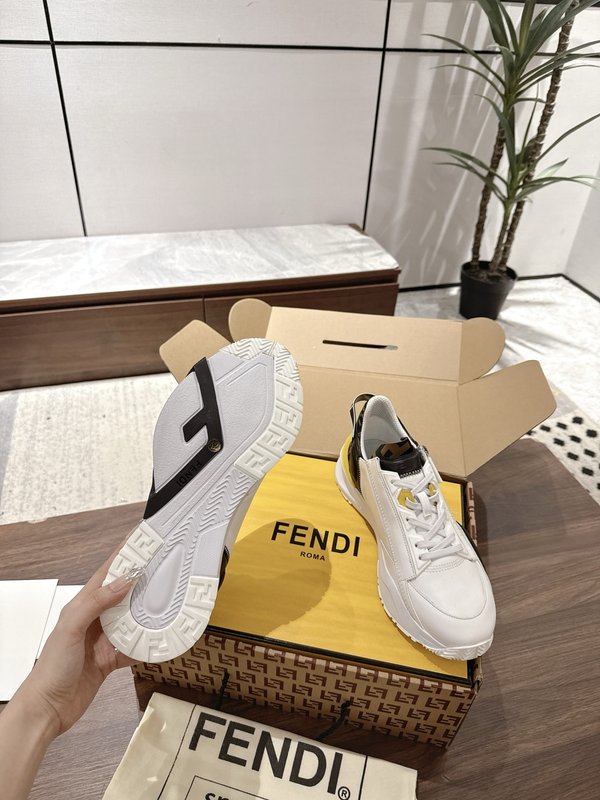 펜디 커플 레트로 캐주얼 운동화 001-233798