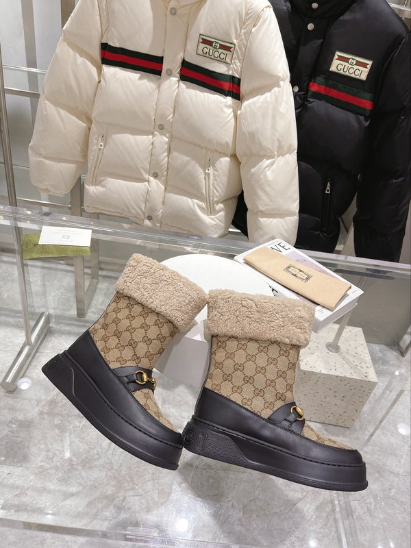 구찌 울 블렌드 스노우 부츠 001-233885
