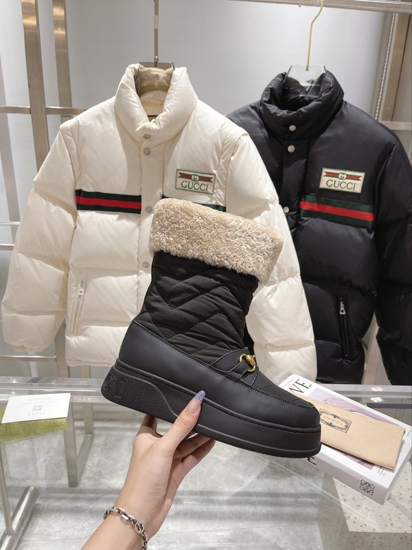 구찌 울스킨 일체형 스노우 부츠 001-233888