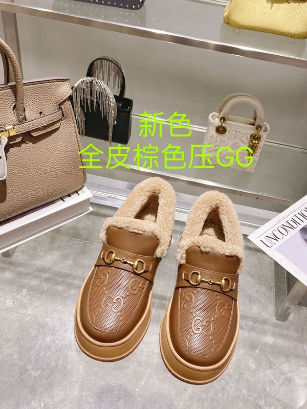 구찌 울스킨 로퍼 스노우 부츠 001-233903