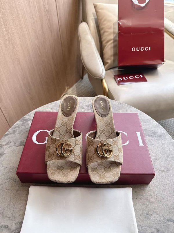 구찌 더블 G 플랫폼 샌들 여성용 001-233952