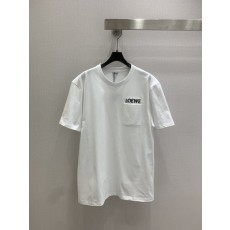 Loew 레터 포켓 반팔 티셔츠 001-234088