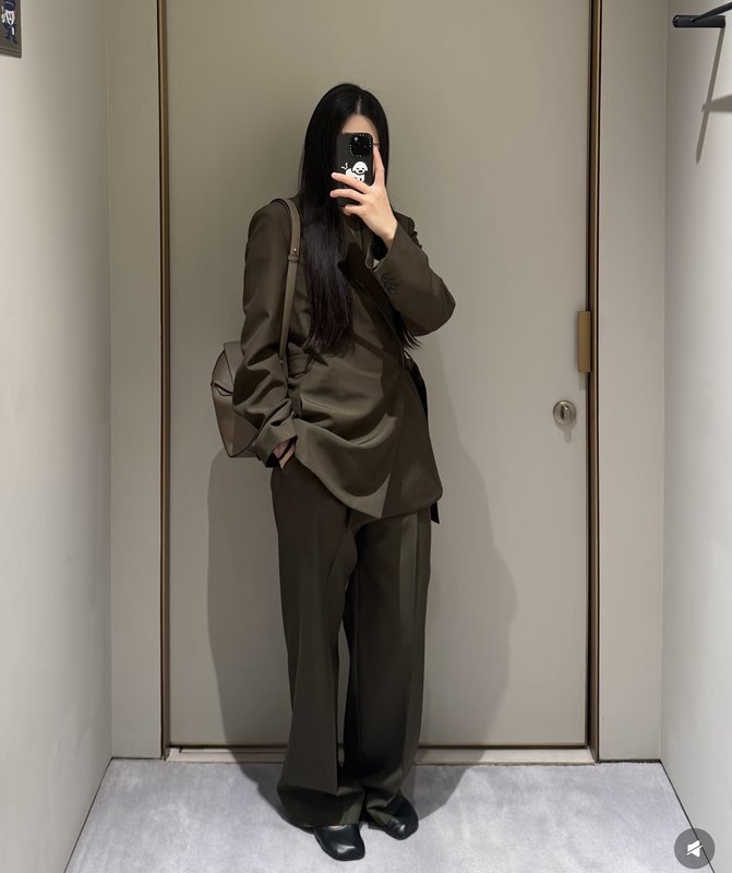 로에베 뉴티드 자켓 바지 세트 001-234248
