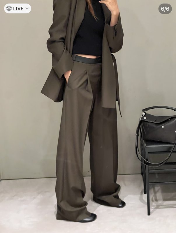 로에베 뉴티드 자켓 바지 세트 001-234248