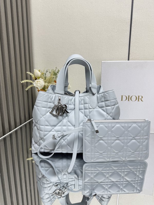 디올 Dior Toujours 화이트 핸드백 001-235373