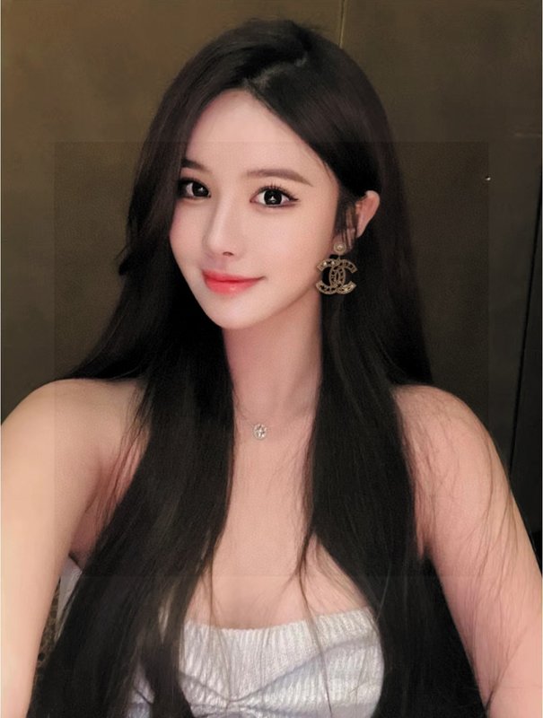 샤넬 스타일 크리스탈 박이 물방울 진주 로고 귀걸이 001-235569