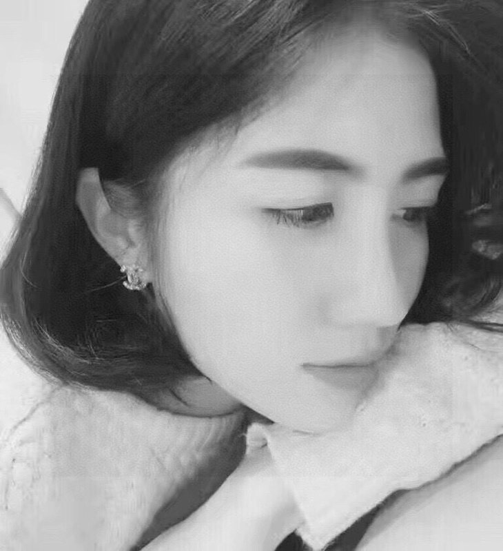 샤넬 스타일 클래식 더블 C 풀 다이아몬드 이어링 001-235598
