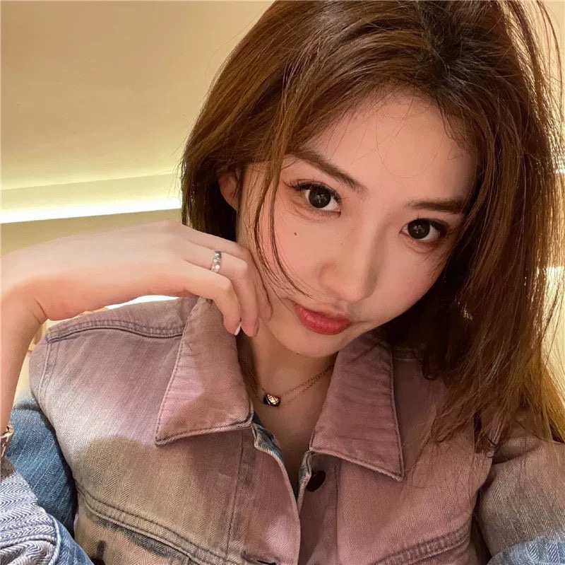 샤넬 스타일 퀼팅 더블 체인 목걸이 001-235654