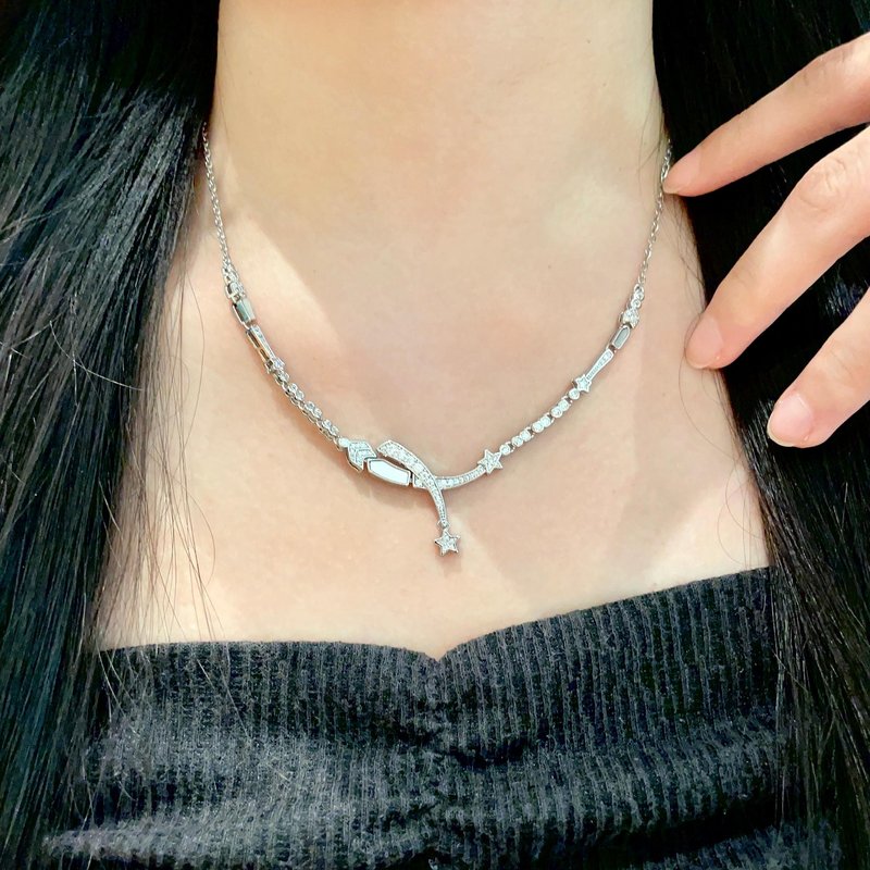 샤넬 빈티지 카멜리아 목걸이 001-235723