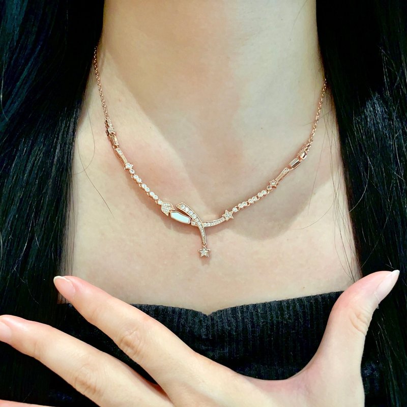 샤넬 스타일 빈티지 진주 목걸이 001-235740