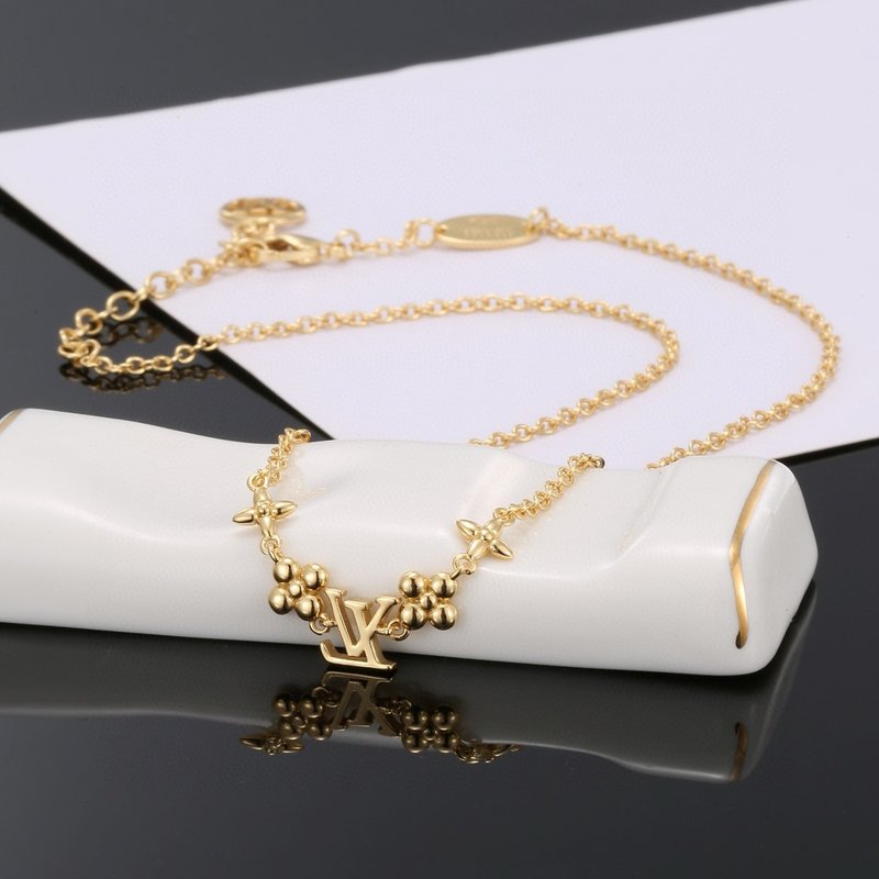 루이 알파벳 L 목걸이 클래식 001-235871