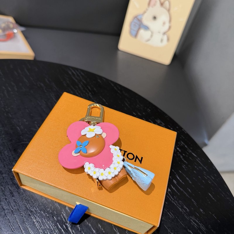 루이비통 블랙 하와이 인형 키링 001-235906