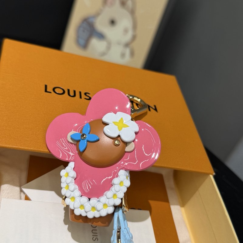 루이비통 블랙 하와이 인형 키링 001-235906