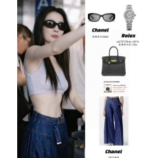 샤넬 더블 C 로고 고급감 여성 선글라스 001-236449