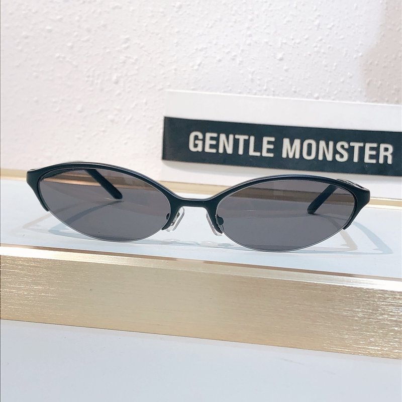 젠틀 몬스터 하프 프레임 초경량 선글라스 001-238999