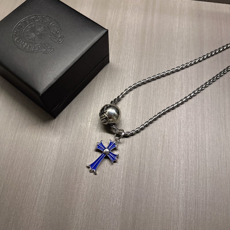 크롬하츠 빈티지 크로스 목걸이 001-243112