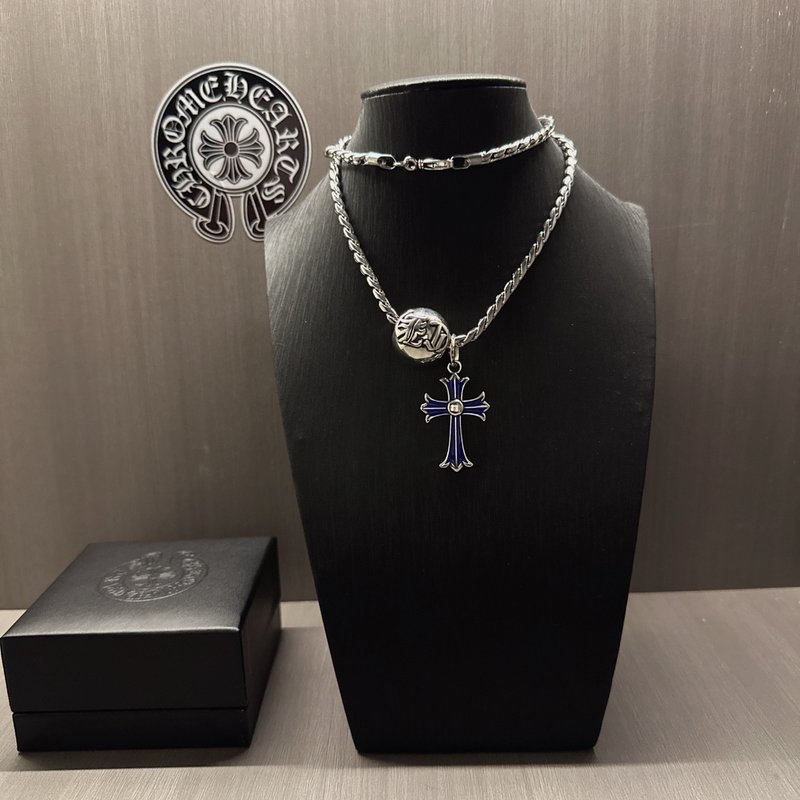 크롬하츠 빈티지 크로스 목걸이 001-243112