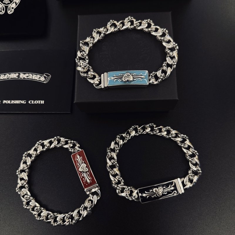 크롬하츠 빈티지 스털링 실버 목걸이 001-243179