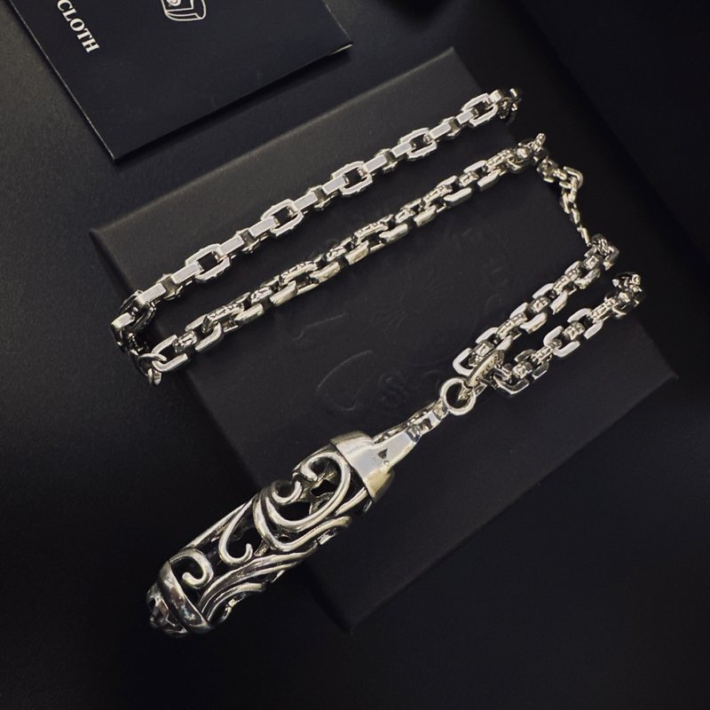 크롬하츠 빈티지 크로스 목걸이 001-243218