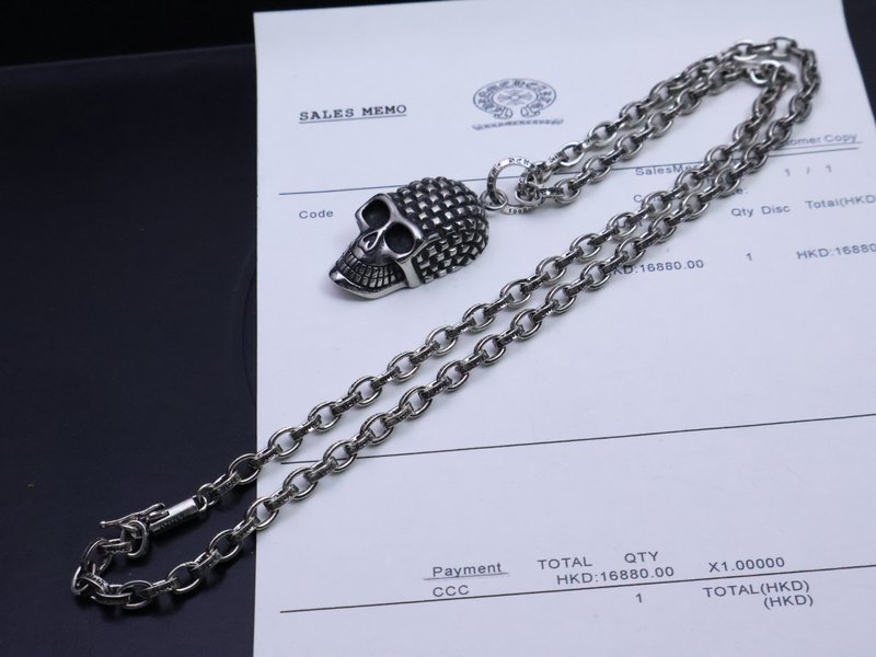 크롬하츠 빈티지 크로스 목걸이 001-243459