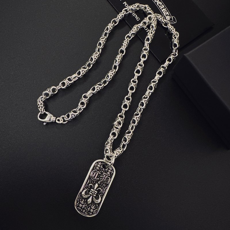 크롬하츠 스타일 빈티지 크로스 목걸이 001-243473